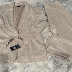 INC International Concepts Metallic/Sparkle Suit